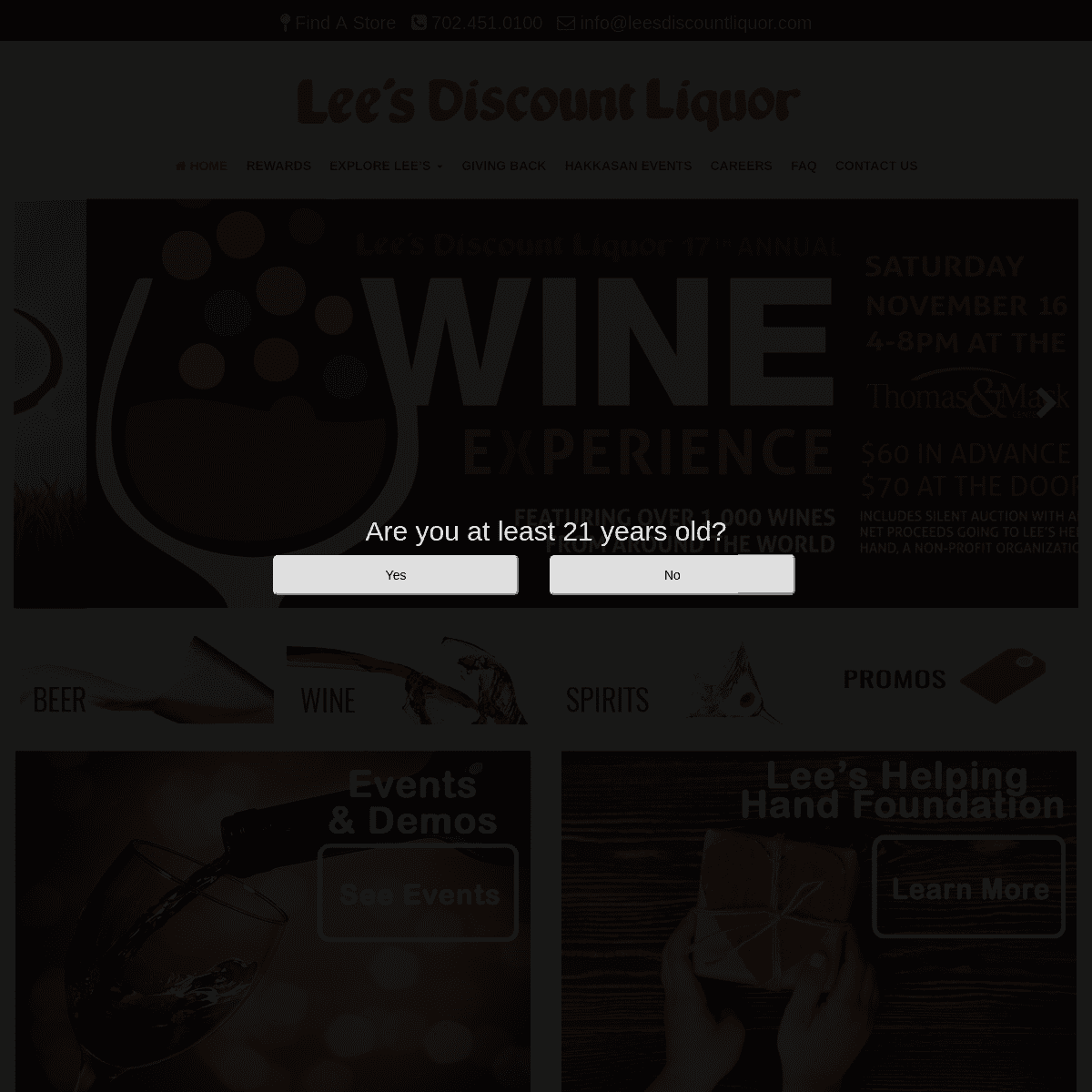 Lee's Discount Liquor – Good Liquor At Great Prices