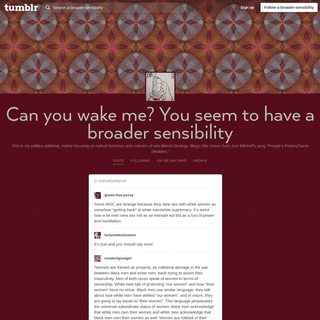 A complete backup of a-broader-sensibility.tumblr.com