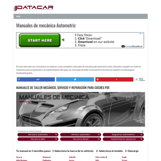 ▷ Manuales de mecánica, taller y reparación automotriz GRATIS | Datacar