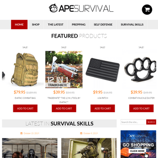 A complete backup of apesurvival.com