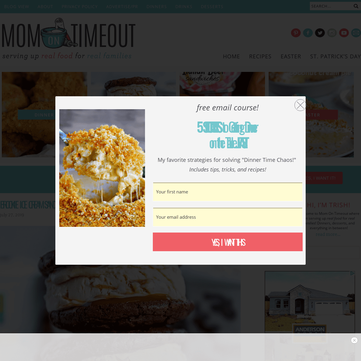 Mom On Timeout - Serving up real food for real families!