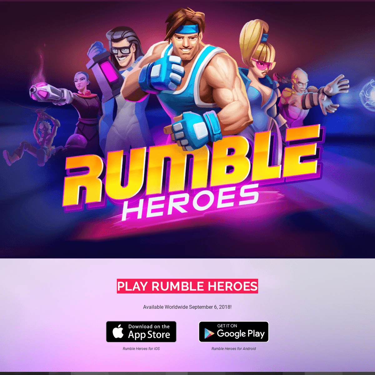 Rumble Heroes - Mobile Strategy Game