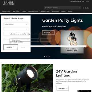 Lighting & Light Fittings | Online Lighting