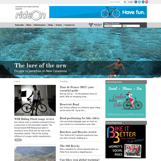 RideOn | Australia's most widely-read bike magazine
