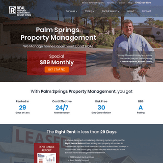 Palm Springs Property Management | Real Property Management Desert Cities