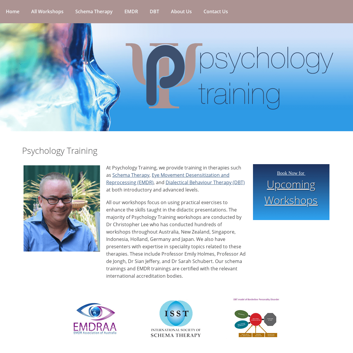 Psychology Training - Schema Therapy | EMDR Training | DBT Courses