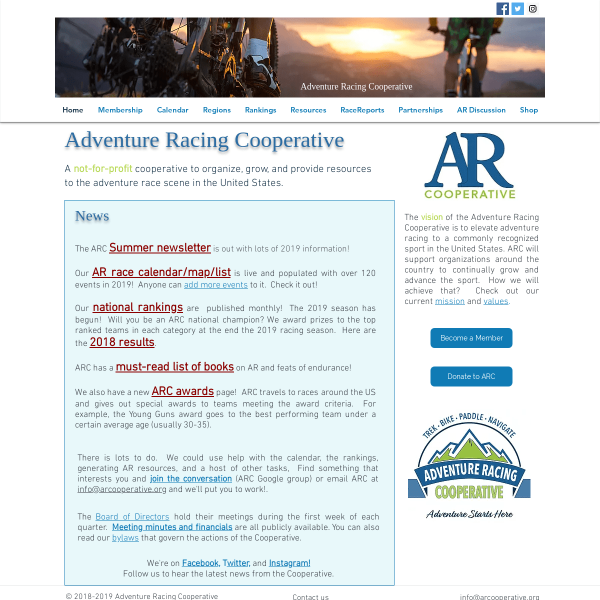 Adventure Racing Cooperative
