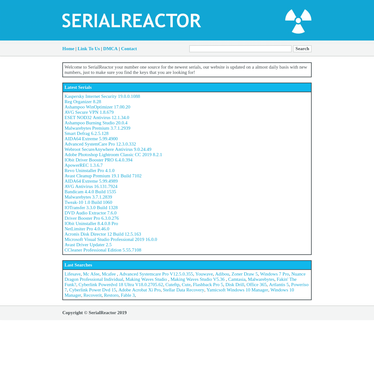 SerialReactor | Serials Numbers Keys