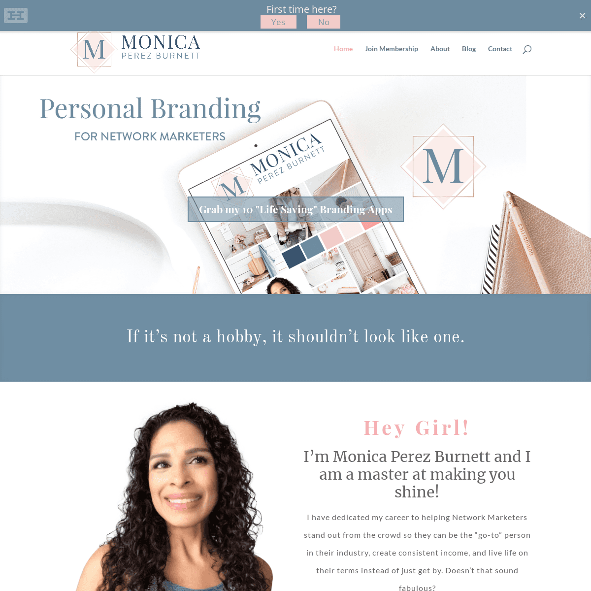 Monica's Home Page - Monica Perez Burnett