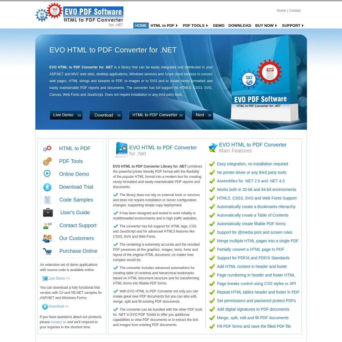 A complete backup of evopdf.com