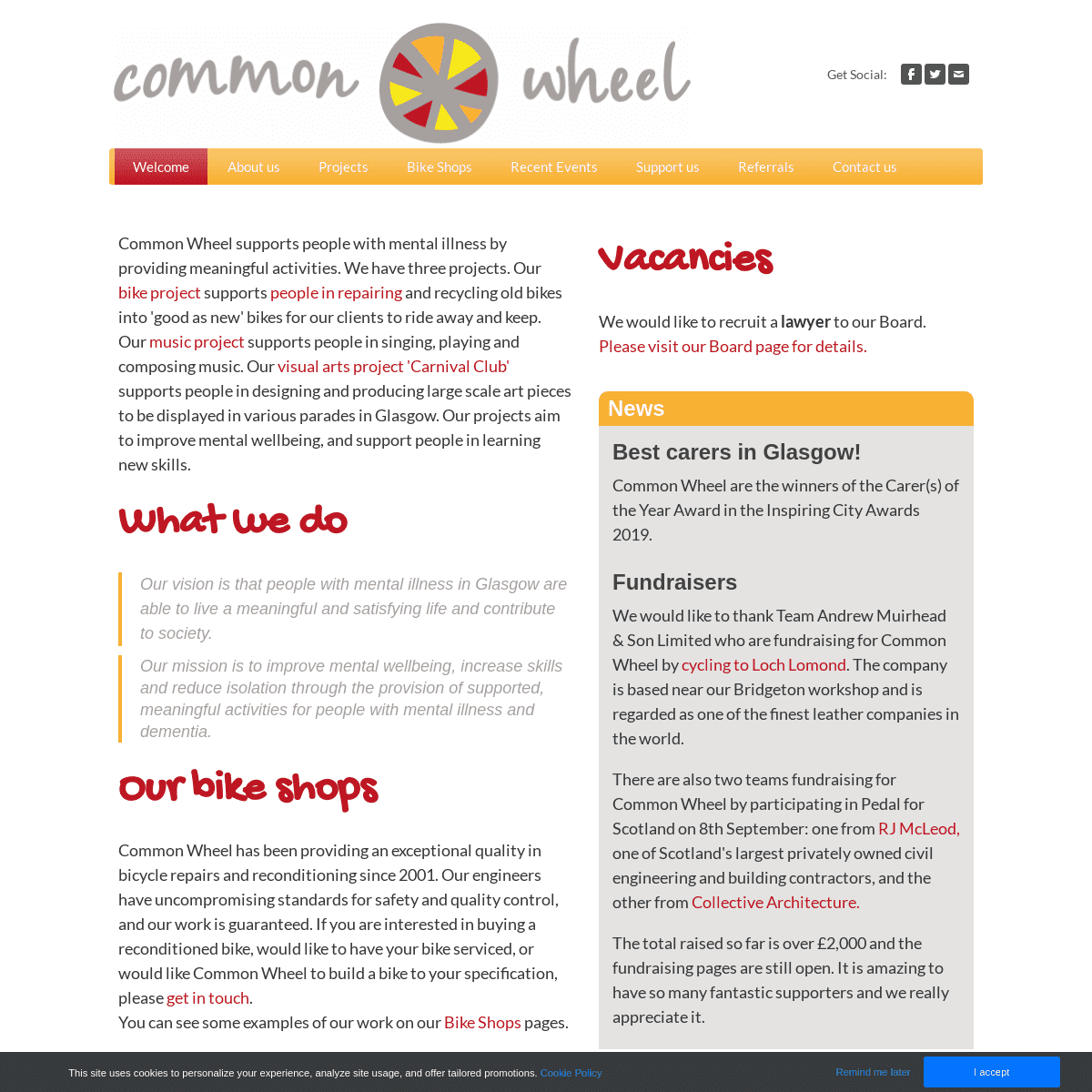 A complete backup of commonwheel.org.uk