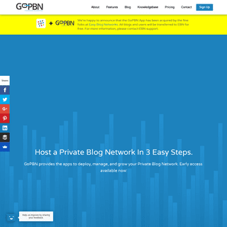 GoPBN: The Best App To Build your Private Blog Network