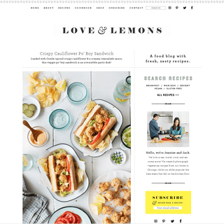 Love and Lemons - Healthy, Seasonal, Whole Food Recipes Blog