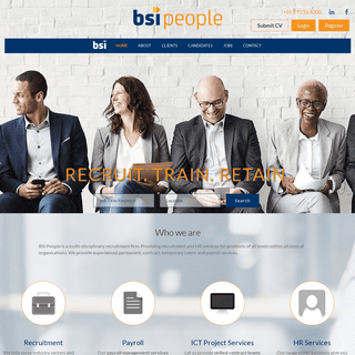 Homepage - BSI People