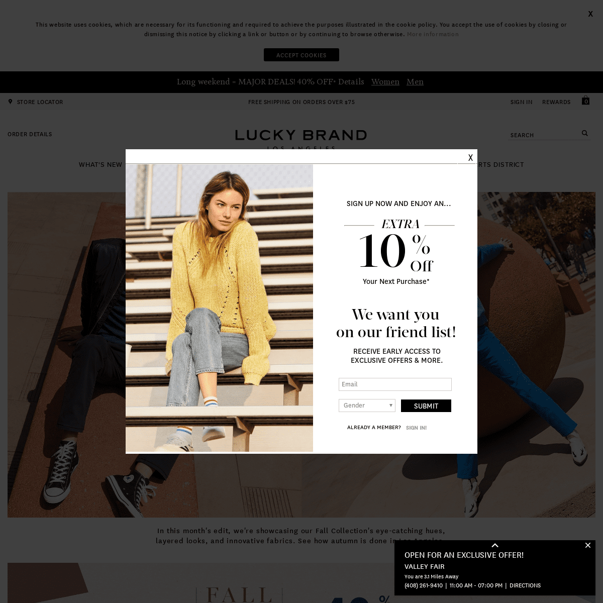 A complete backup of luckybrand.com