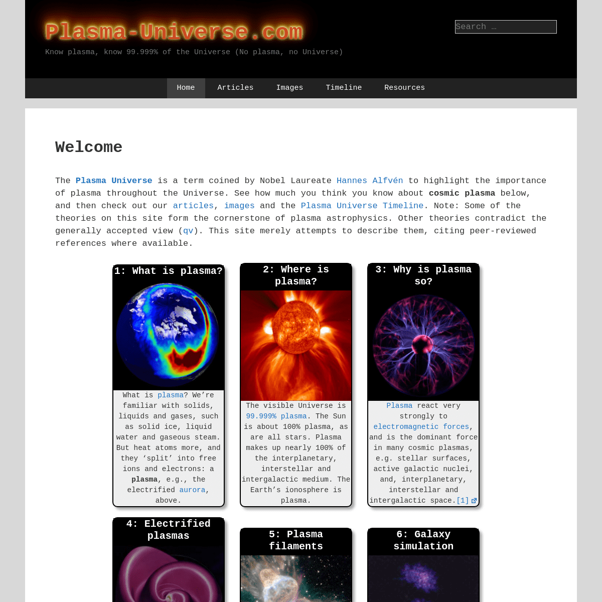 A complete backup of plasma-universe.com