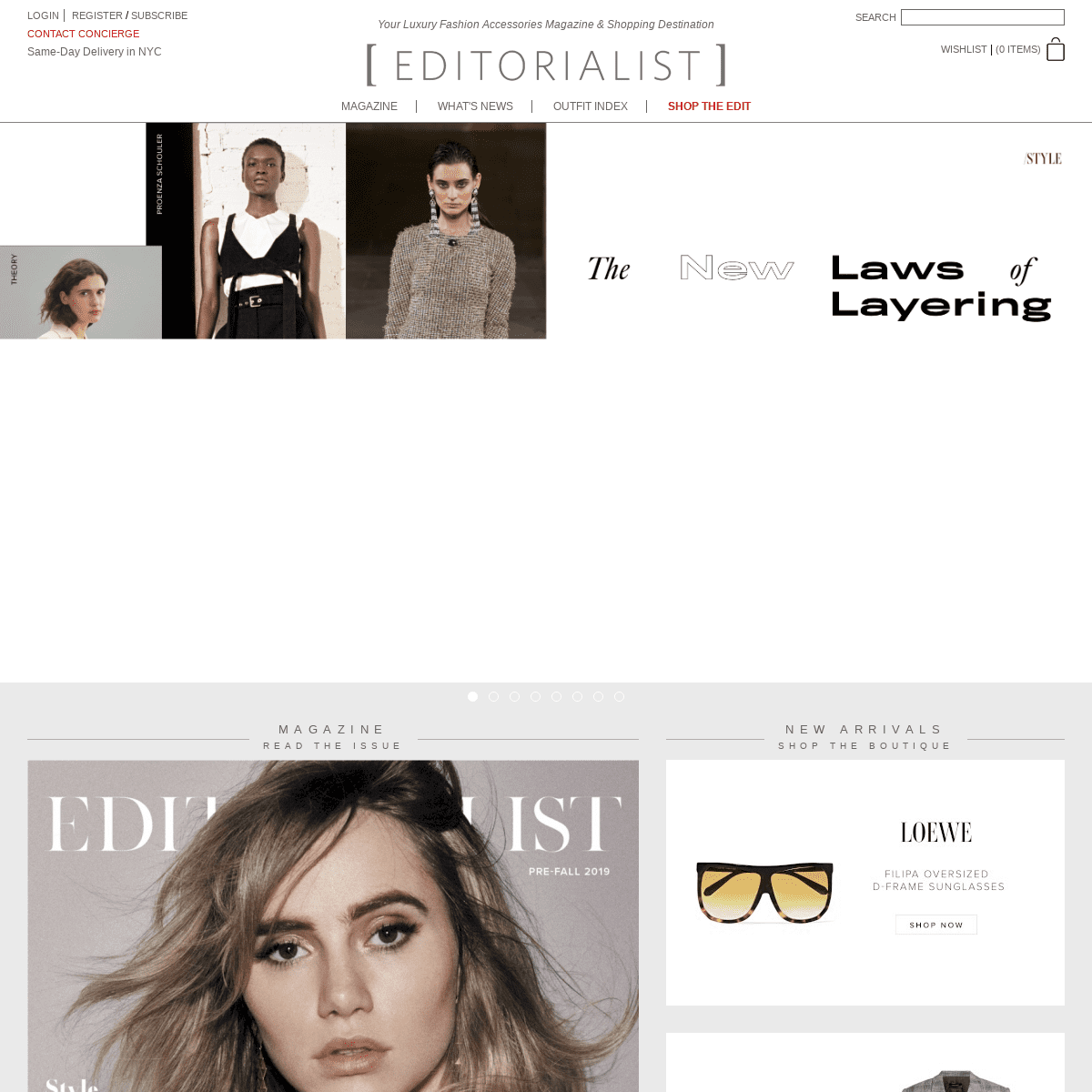 Editorialist | Luxury Fashion Accessories Magazine & Online Store