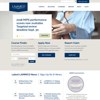  LAMMICO: Medical Professional Liability Insurance and More 