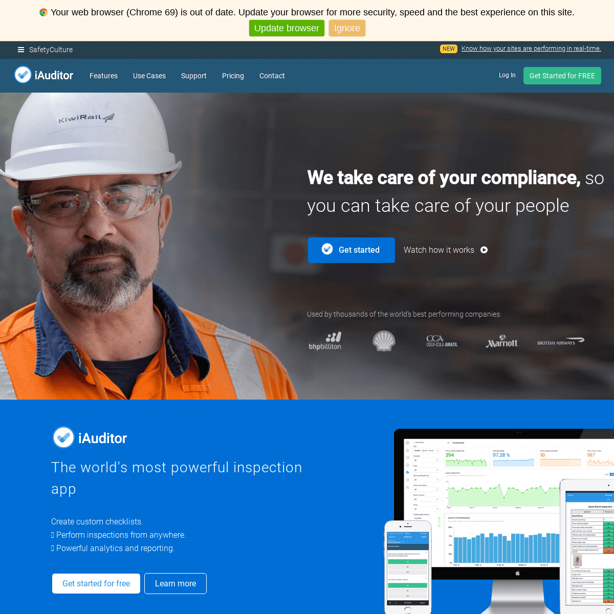 Easy Safety / Quality Inspection Software | SafetyCulture