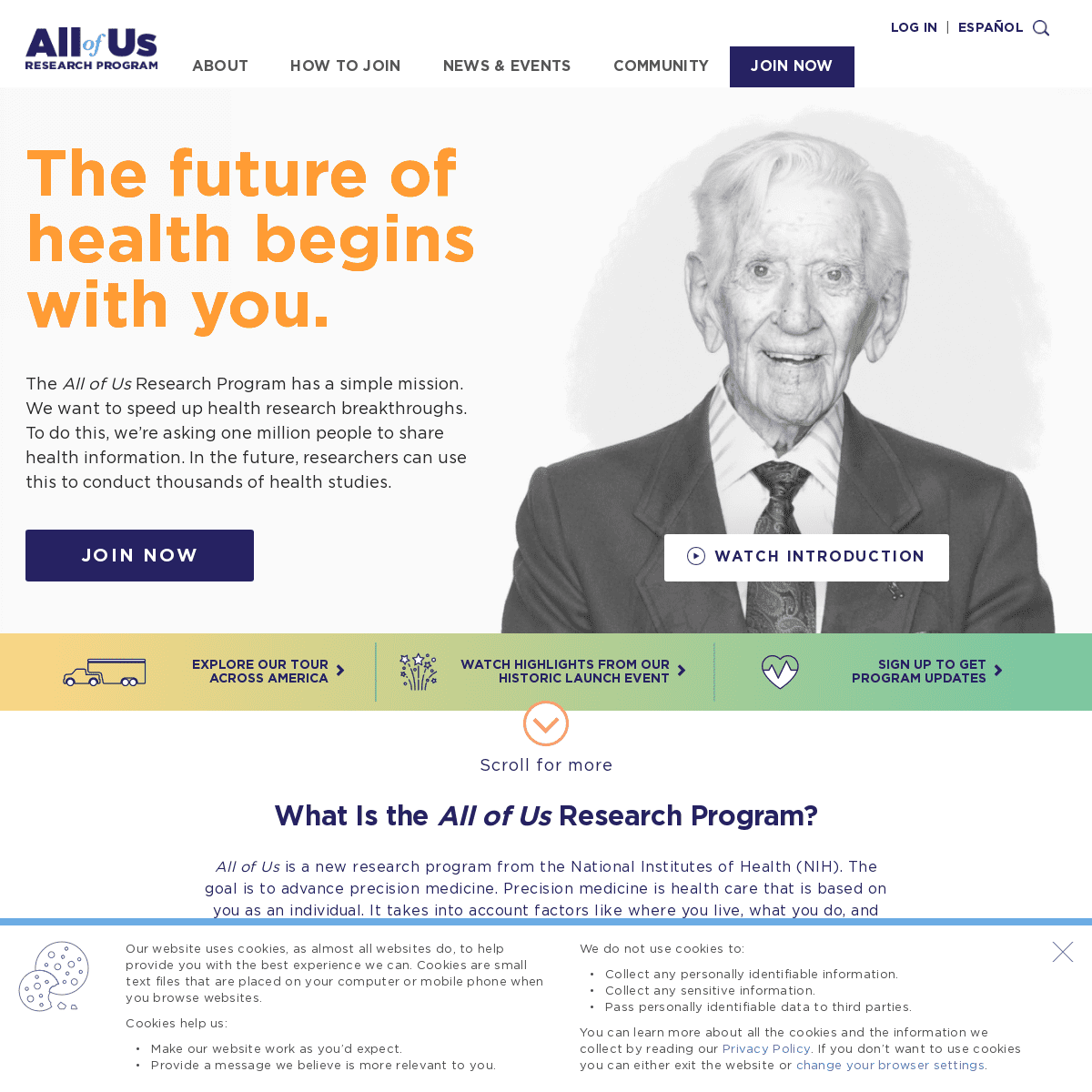 The All of Us Research Program - Help Speed Up The Future of Health