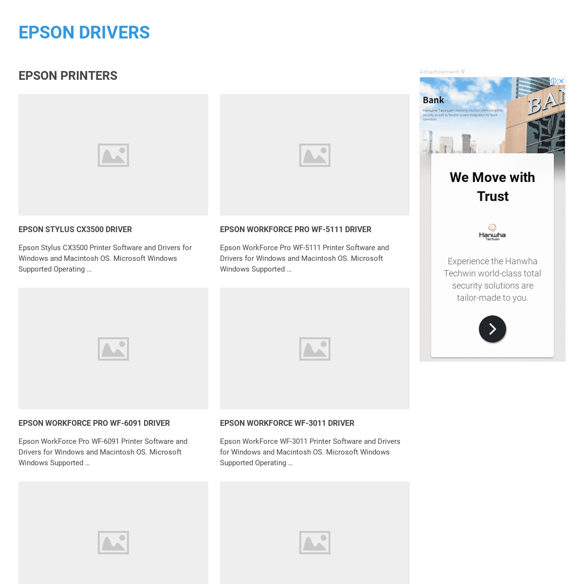 Epson Drivers Free Downloads