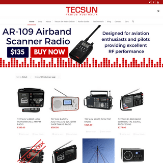 TECSUN Radios – Online Shop