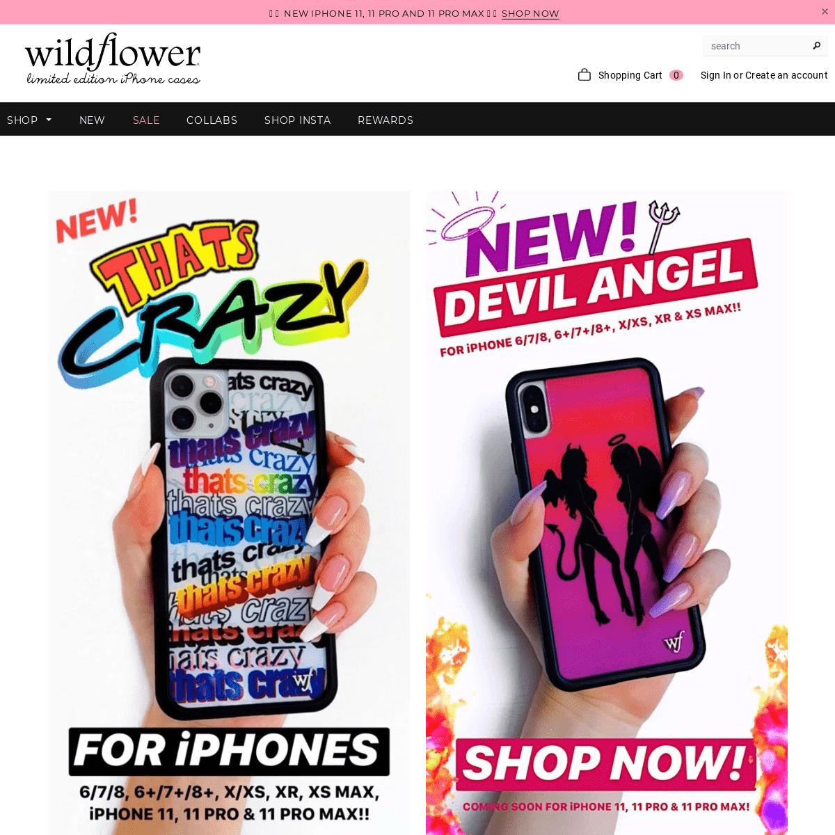 A complete backup of wildflowercases.com