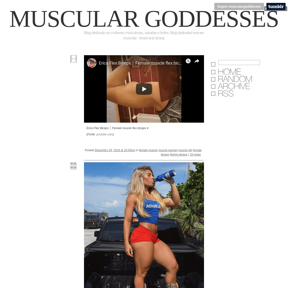 Muscular Goddesses