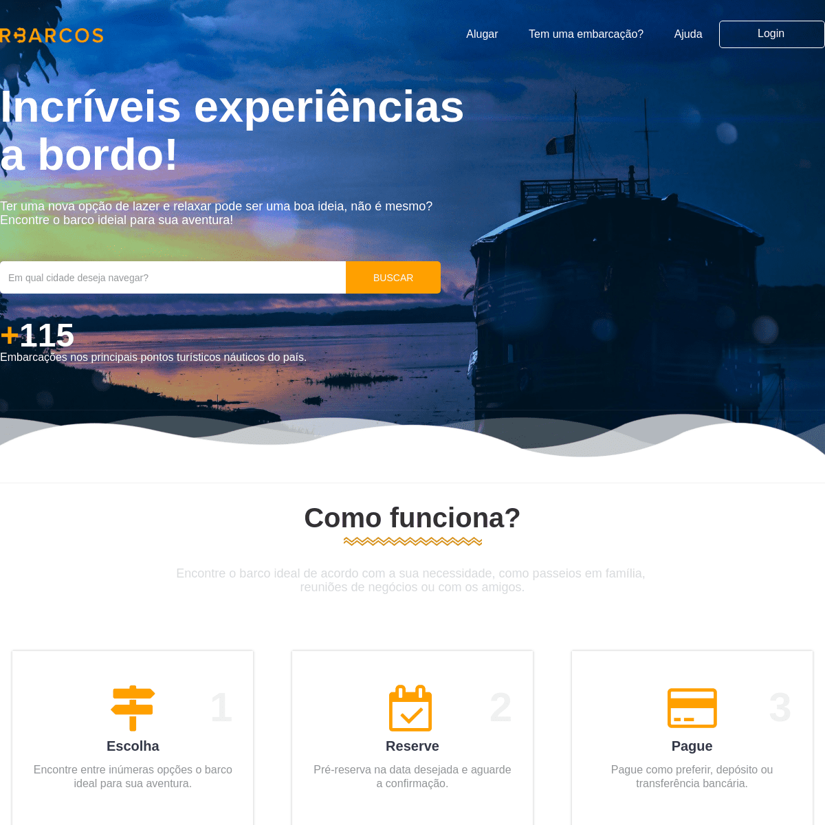 RBarcos - Alugar Barcos, Lanchas, Iates e Veleiros Online