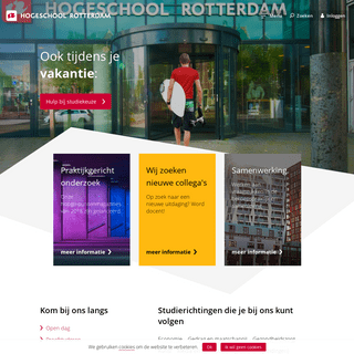 Hogeschool Rotterdam - Overtref jezelf met een van onze opleidingen - Hogeschool Rotterdam