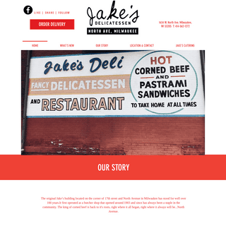 Jake's Deli | Milwaukee Tradition Since 1955