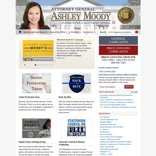 Florida Attorney General - Home Page