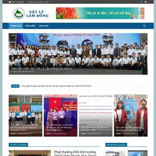 Vật Lý Lâm Đồng | Trang tin chia sẻ thông tin của Giáo viên Vật Lý tỉnh Lâm Đồng