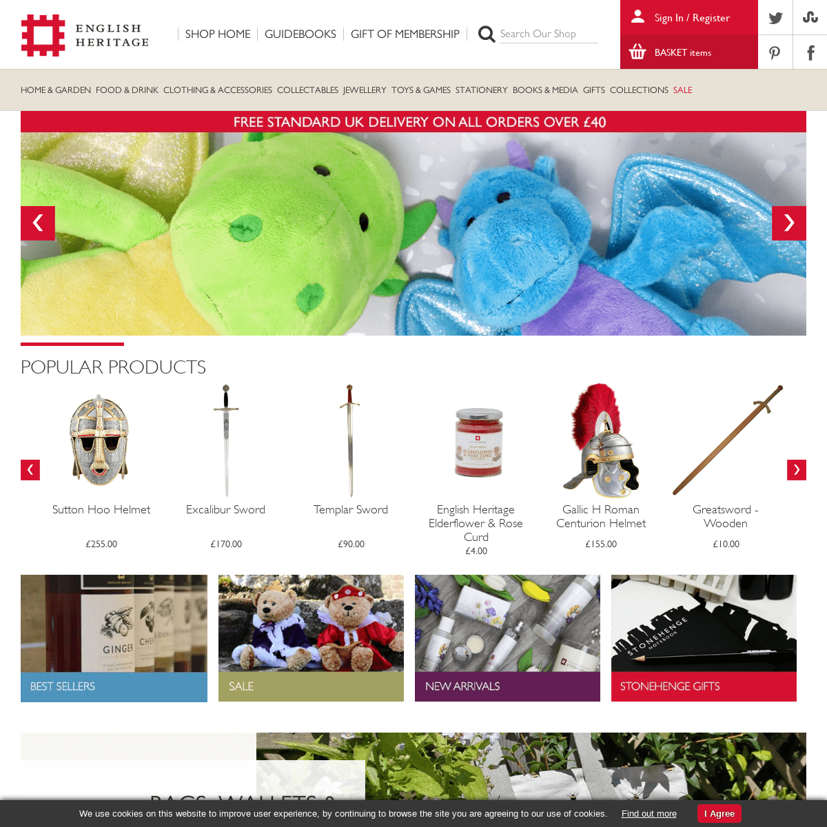 English Heritage Shop | Gifts, Gift Ideas, Souvenirs