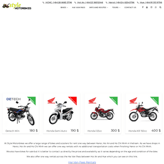 A complete backup of stylemotorbikes.com