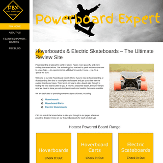 PBX The Ultimate HoverBoard & Electric Skateboard Review Site