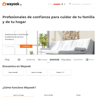 Encuentra tu profesional de servicio doméstico online | Wayook