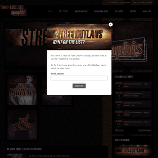 Street Outlaws Memphis Official Homepage and Shop