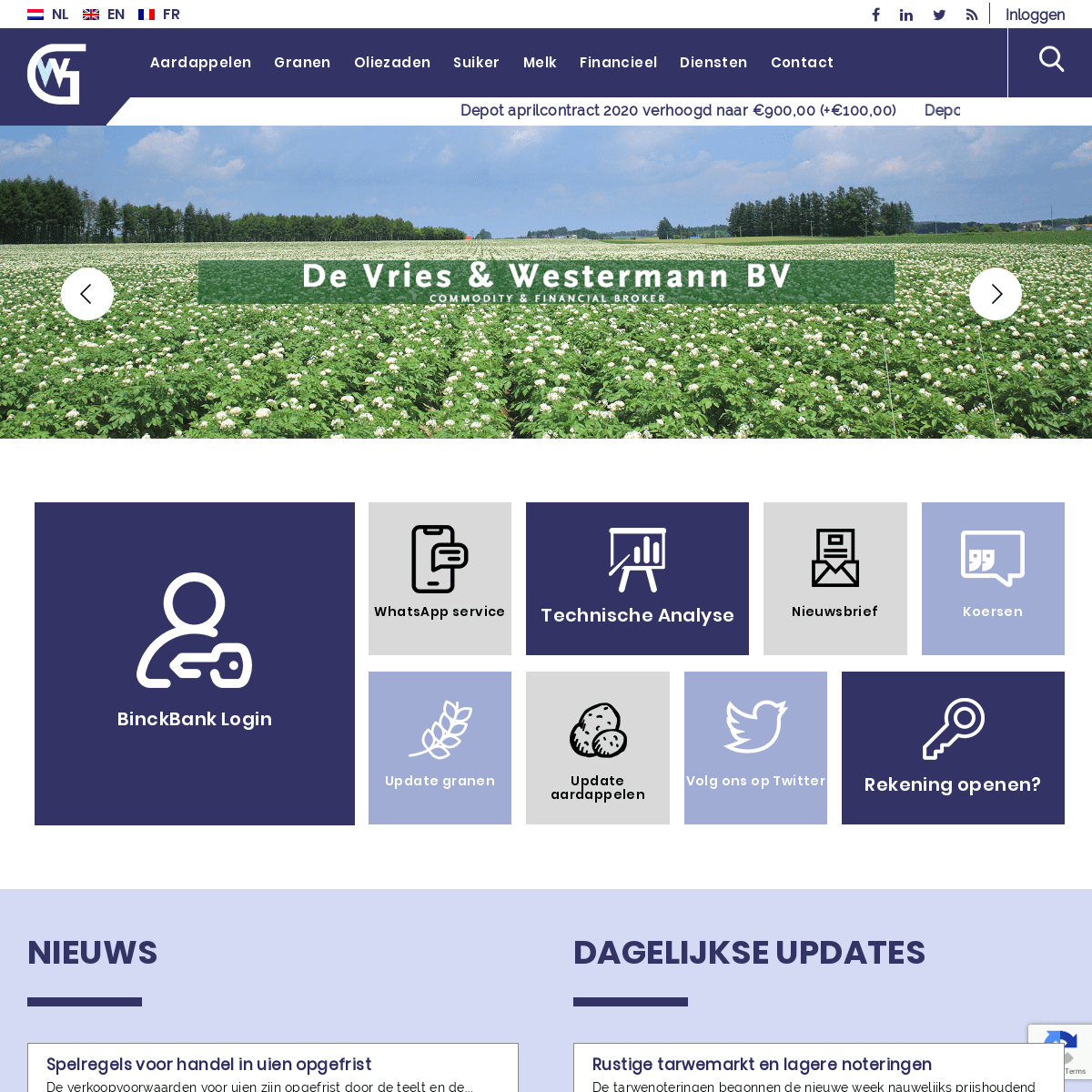 A complete backup of agrifutures.nl