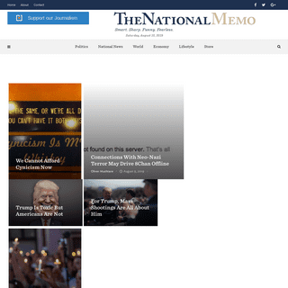 The National Memo - Latest US Political News, Election, White House & World News