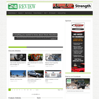 Web Site Home - 4x4Review Off Road Magazine