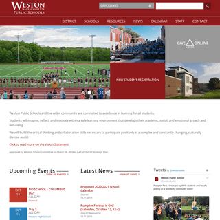 A complete backup of westonschools.org