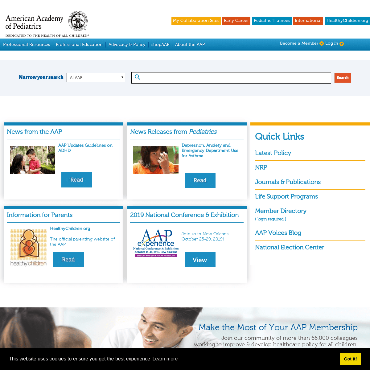 A complete backup of aap.org
