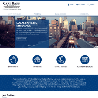 Welcome | Crystal Lake Bank & Trust | Cary Bank & Trust