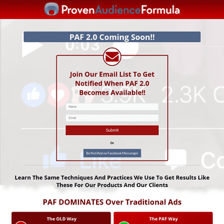 A complete backup of provenaudienceformula.com