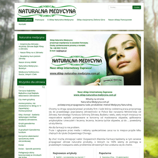 Naturalna Medycyna Naturalne kosmetyki Naturalna medycyna ludowa Naturalne preparaty