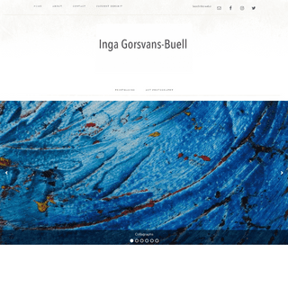 Inga Gorsvans-Buell – Visual Artist — Printmaking and Art Photography