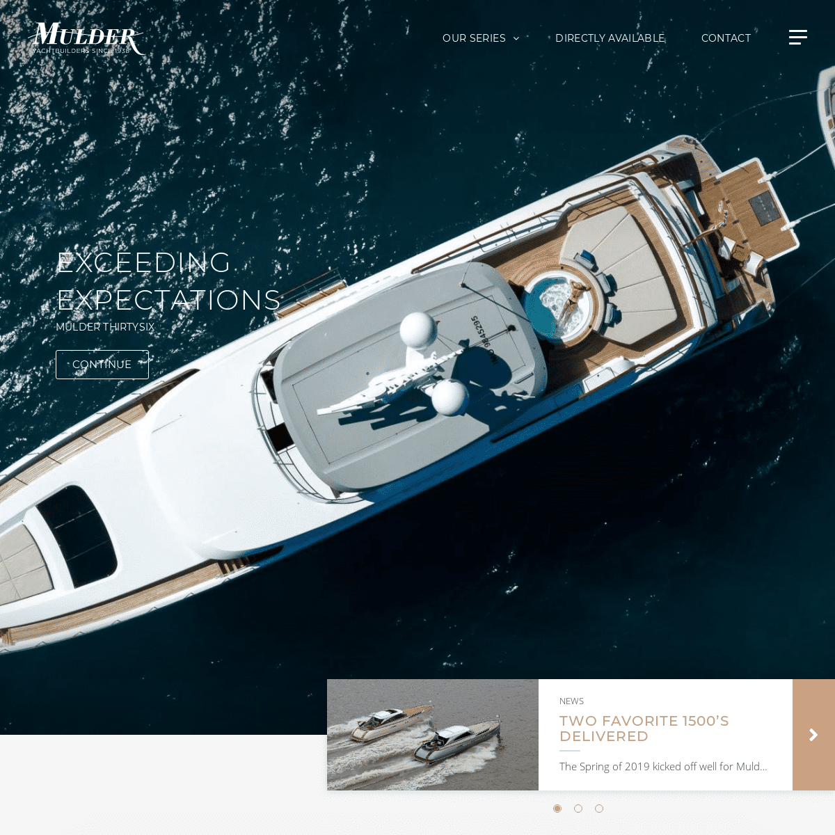 Mulder Shipyard | Dutch Yachtbuilders since 1938 from 13 to 45 meters