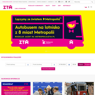 ZTM · Zarząd Transportu Metropolitalnego, Transport Publiczny GZM