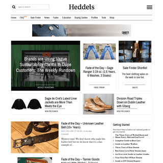 Heddels - Own Things You Want to Use Forever.